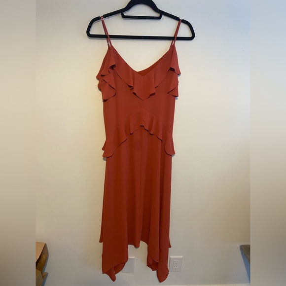BCBGMAXAZRIA Lissa High Low Slip Dress Size XS - Picture 2 of 6